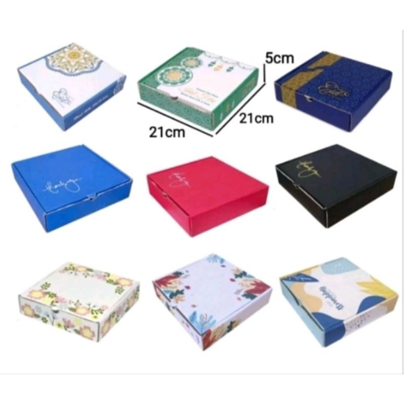 

(B21x5) BOX 21x21x5 cm LS PIZZA/KARDUS/KARTON/POLOS/HAMPERS/BAJU/HIJAB/IED MUBARAK