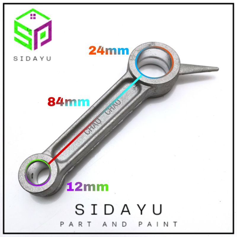 Stang Kompresor Angin Shark 1/2HP Old