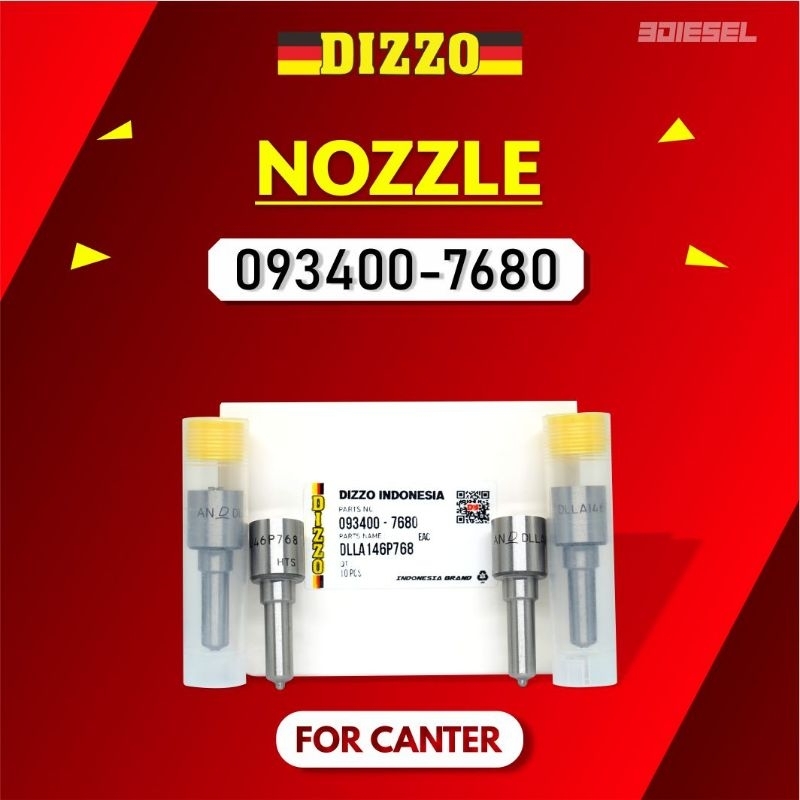 (NEW) Dizzo Nozzle Pump Mitsubishi Canter DLLA146P768 / 093400 - 7680