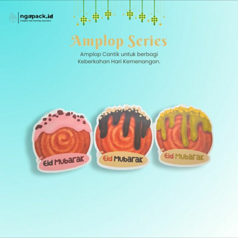 

AMPLOP SERIES 3D CROMBOLONI COKLAT, STRAWBERRY & MATCHA 1 PACK ISI 6