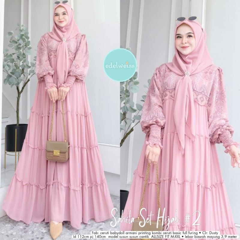 Sahila Set Hijab #1 by Edelweiss
