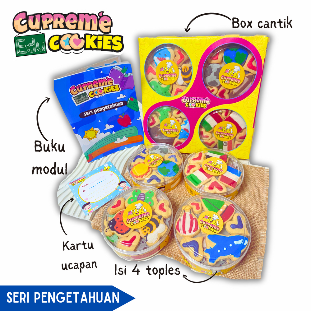 

EDU COOKIES PAKET SERI PENGETAHUAN BY CUPREME COOKIES | KUE KERING BENTUK MOBIL KENDARAAN PLANET HEWAN BENDERA | KUKIS UNIK ENAK FAROIT ANAK | HADIAH LEBARAN ULANG TAHUNANAK