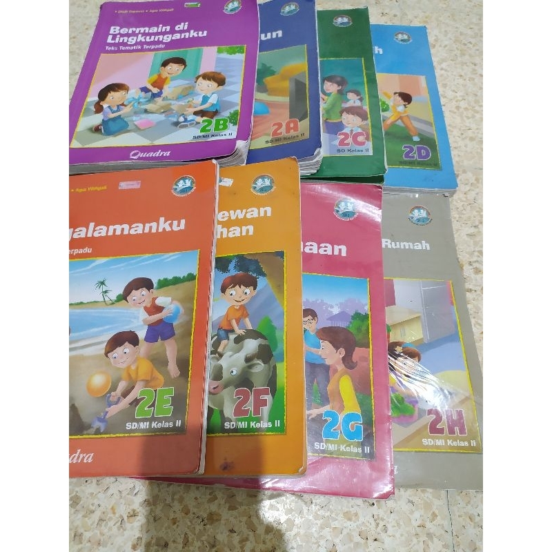 Tematik second Quadra kelas 2