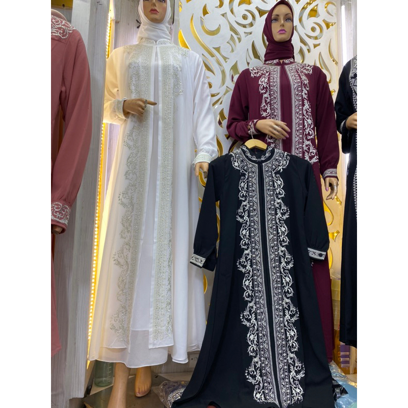 KAMILA KIDS/GAMIS KAMILA ANAK/GAMIS BORDIR ANAK COUPLE/GAMIS COUPLE IBU DAN ANAK
