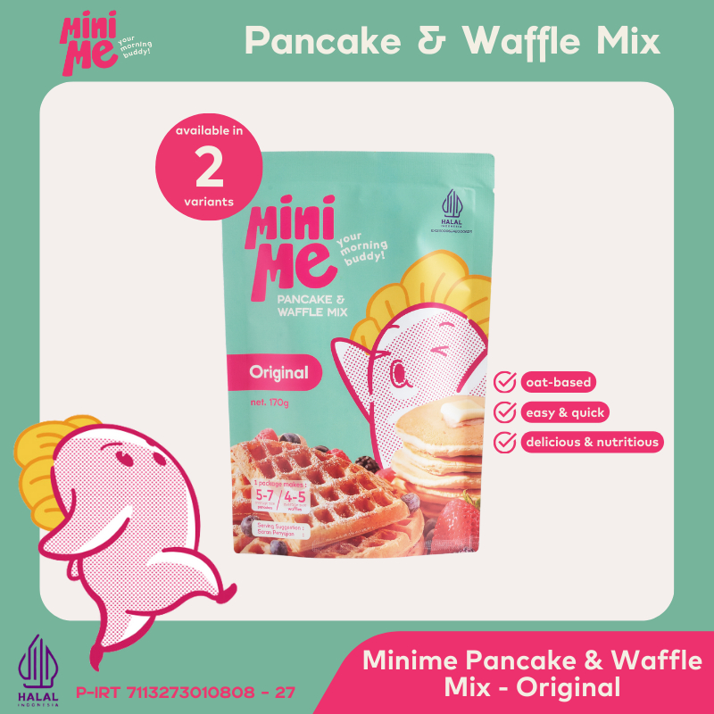 

MINIME - Pancake & Waffle Mix [ BUY 2 GET 1 FREE ]