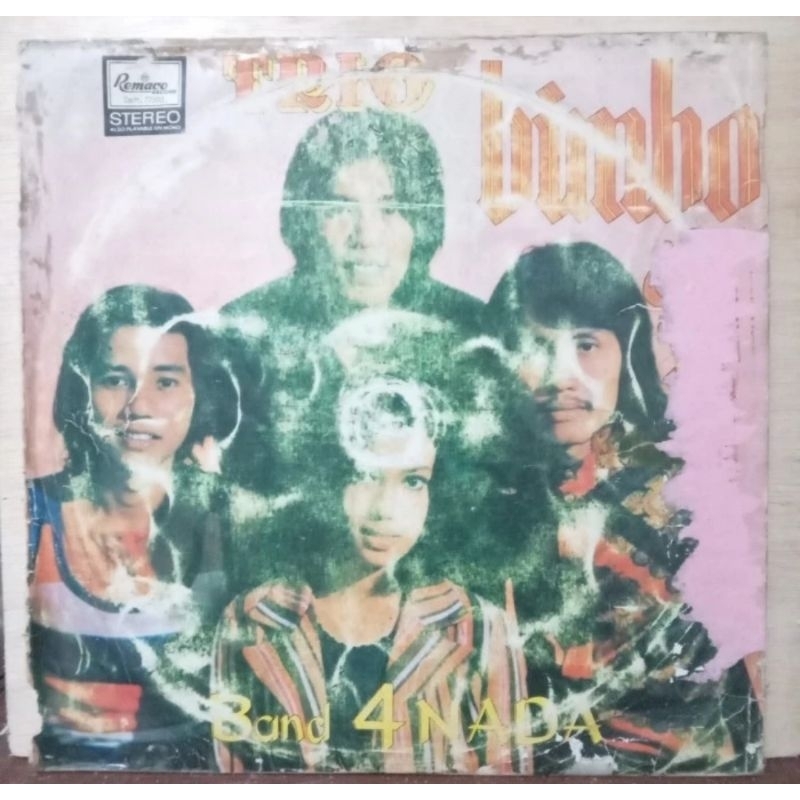 Vinyl Piringan Hitam 12 inch Trio Bimbo - Band 4 Nada