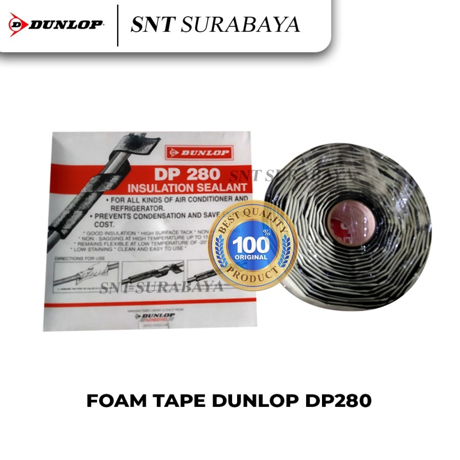 FOAM TAPE DUNLOP DP280 INSULATION SEALANT