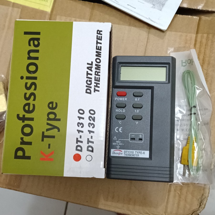 DIGITAL THERMOCOUPLE TEMPERATURE THERMOMETER TYPE K PORTABLE