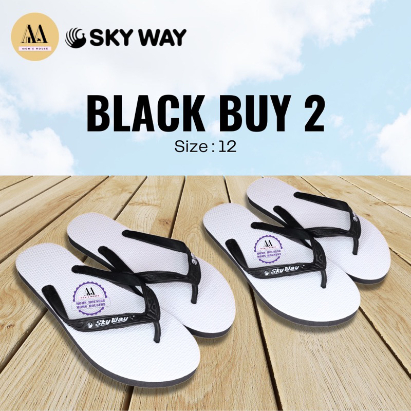 TEBUS MURAH 2 PASANG SANDAL JEPIT SKYWAY ORI