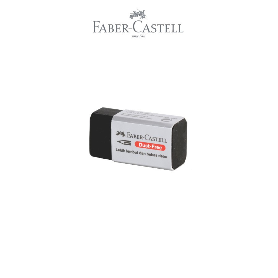 

Faber-Castell Penghapus Eraser Dust Free small Black (pcs)