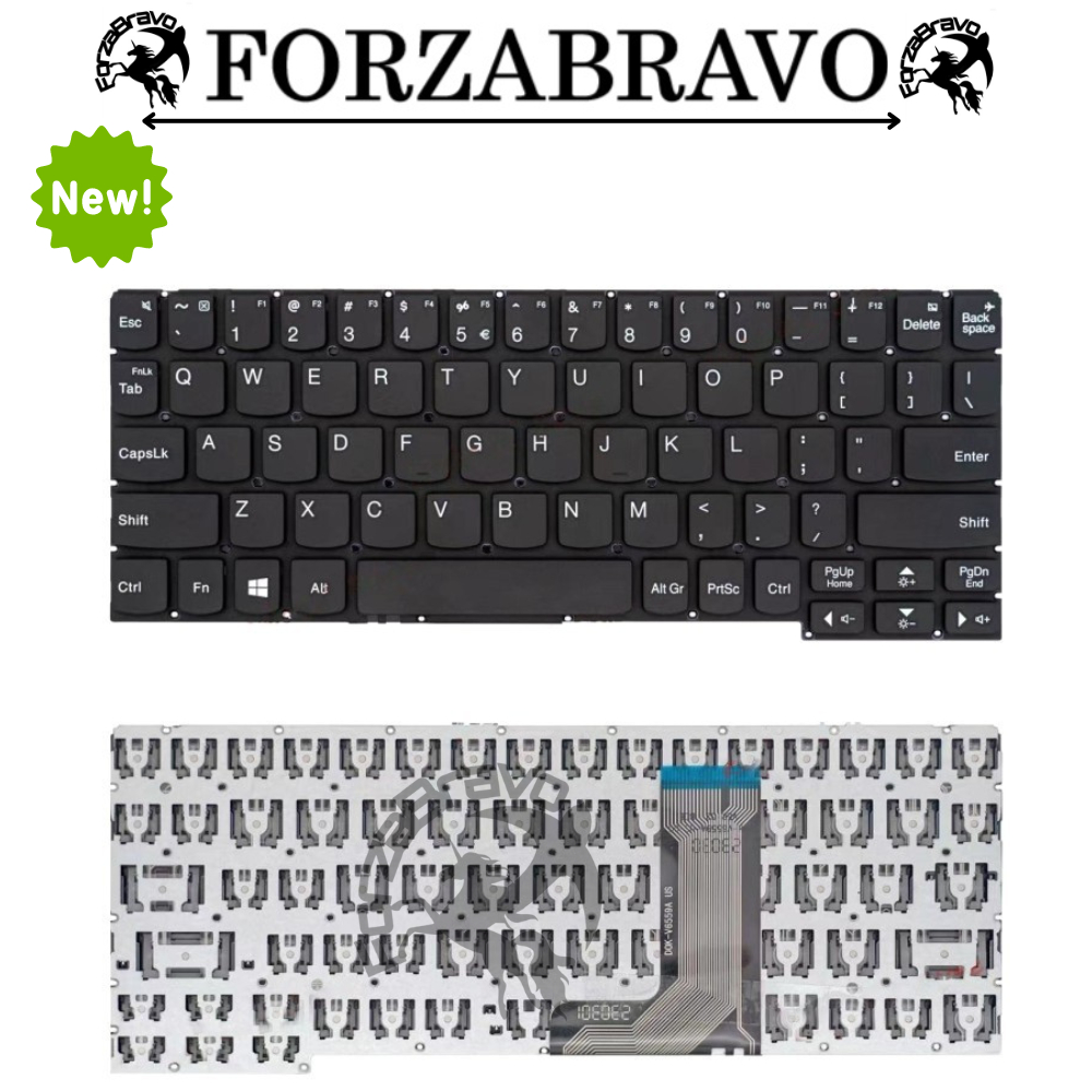 Keyboard Laptop Ideapad D330 D330-10IGM D330-10IGL (Black) Bergaransi