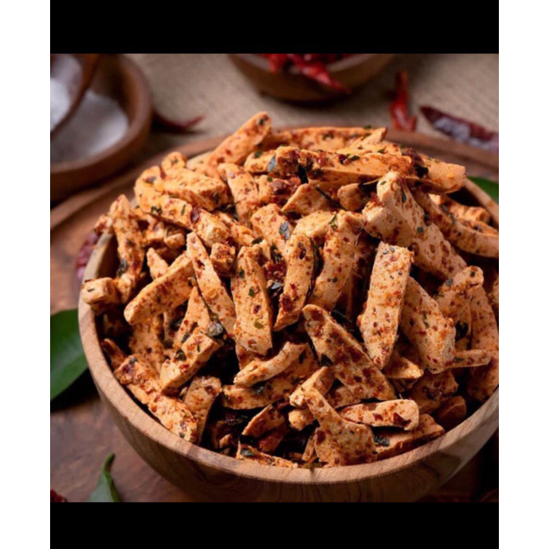 

Basreng pedas daun jeruk