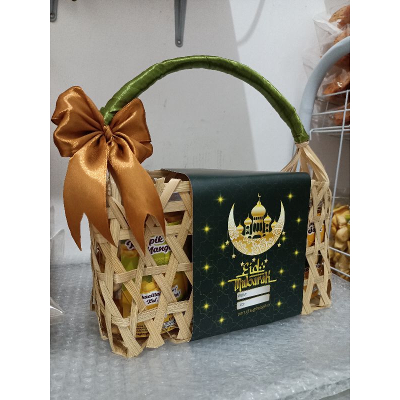 

Hampers lebaran l isi 3 toples jar 750ml