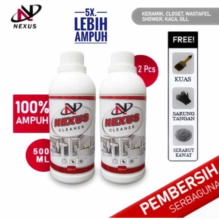 NEXUS CLEANER.CAIRAN PEMBERSIH AMPUH SERBAGUNA,COCOK UNTUK TOILET & KAMAR MANDI