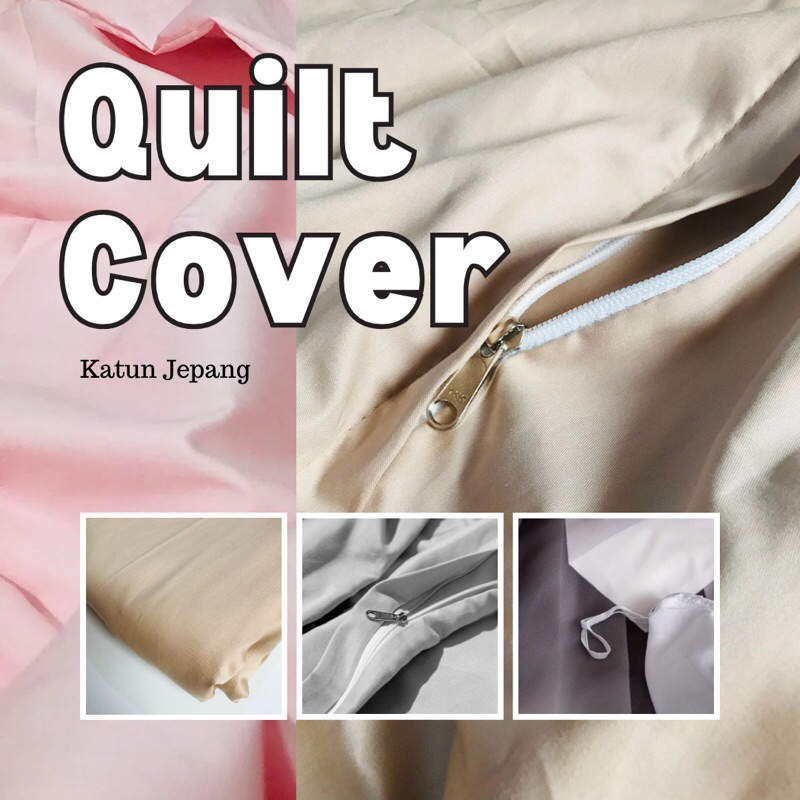 SARUNG DUVET BAHAN KATUN JEPANG 100% KATUN ASLI