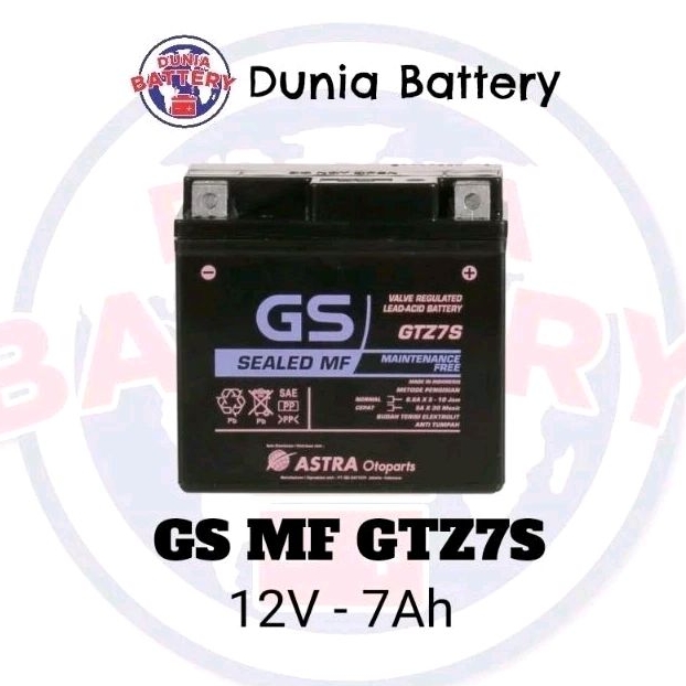 Aki Motor GS MF GTZ7S Original