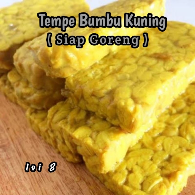 

Tempe Bumbu Siap Goreng isi 8 pcs