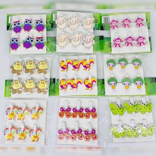 

V-TEC CLOTHES PIN 645 FANCY GBR 4.5CM - PENJEPIT FOTO POLAROID