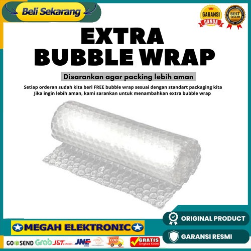 

TAMBAHAN PACKING BUBLE WRAP + FRAGILLE BIKIN PESANAN LEBIH AMAN