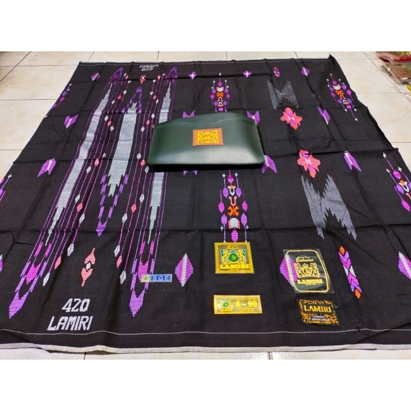 COD SARUNG LAMIRI SGE 50% sutra SONGKET | SARUNG MEWAH TIDAK HARUS MAHAL