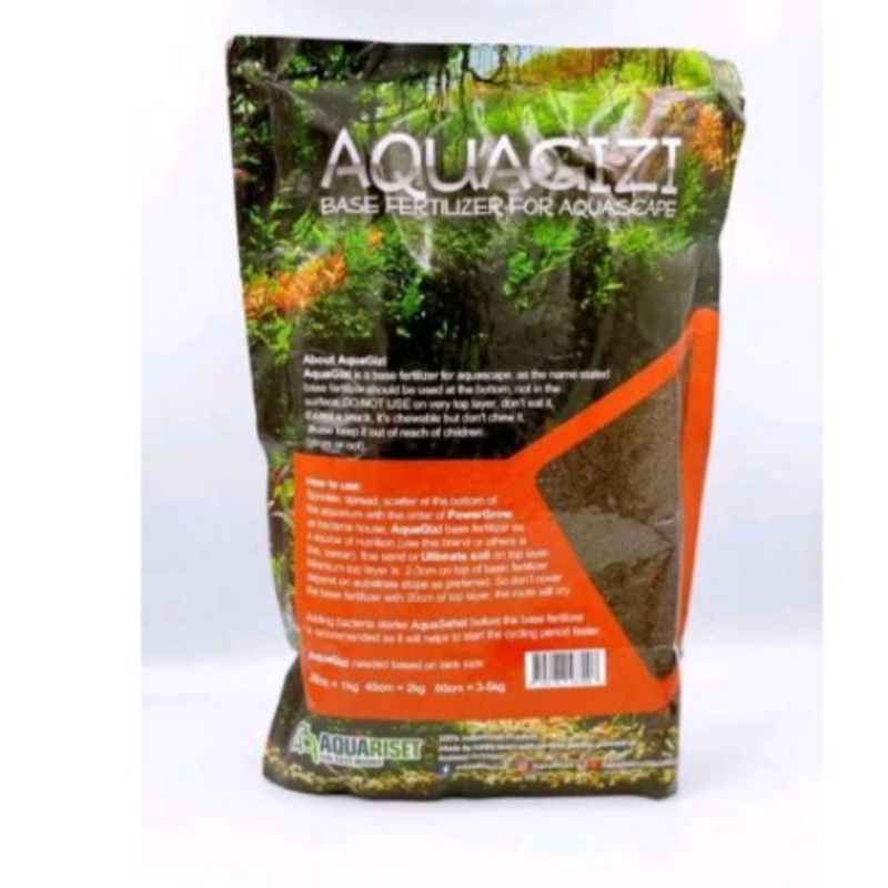 aqua gizi 1kg pupuk dasar tanaman aquascape