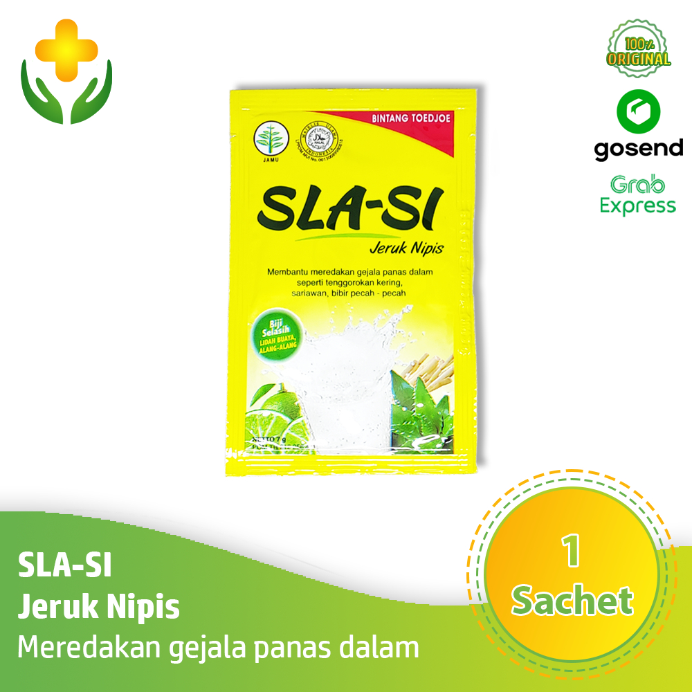 

Slasi Jeruk Nipis 1 Sachet Minuman Serbuk Panas Dalam