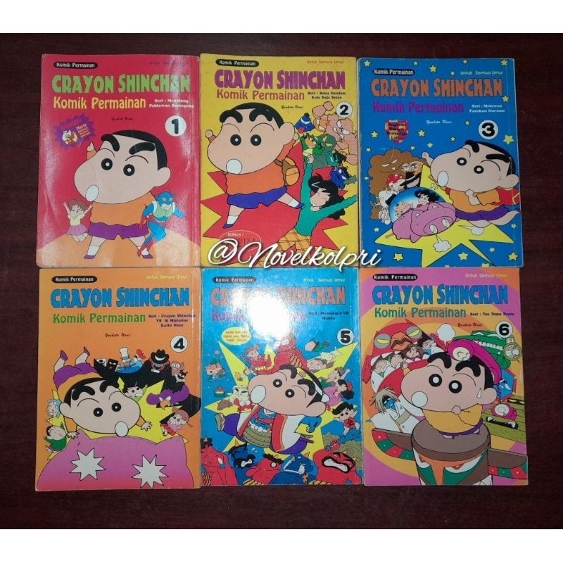 

Komik Permainan Crayon Shinchan 1-6