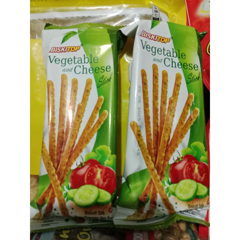 

BISKITOP VEGETABLES & CHEESE 50GR