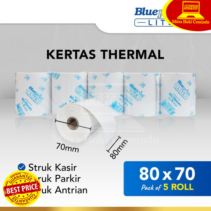 

Kertas Thermal Kertas Kasir Kertas Struk Blueprint Lite 80 x 70