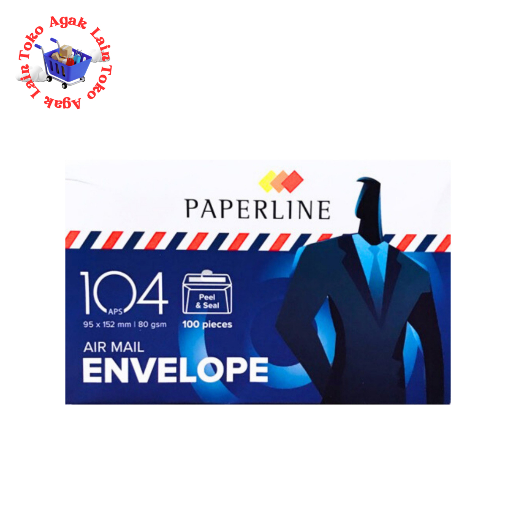 

Amplop Paperline 104 Airmail / Pos Udara APS