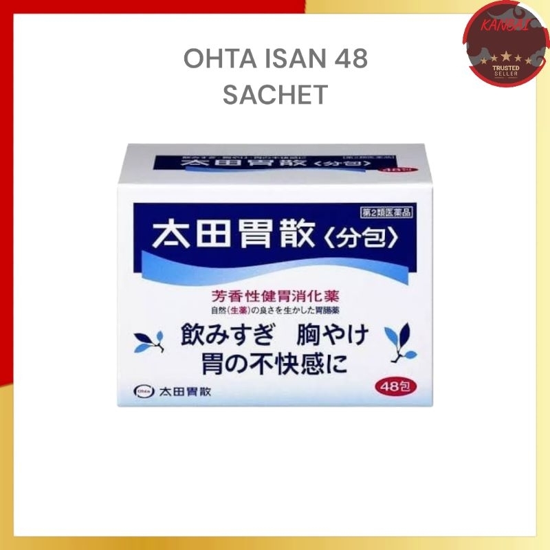 Obat Lambung Herbal Ohta Isan 48 Sachet - Jepang