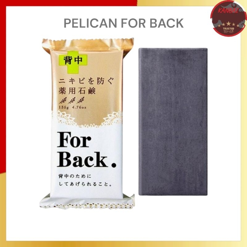 Sabun Jerawat Punggung Pelican Body Soap Back Medicated For Acne - Original Japan