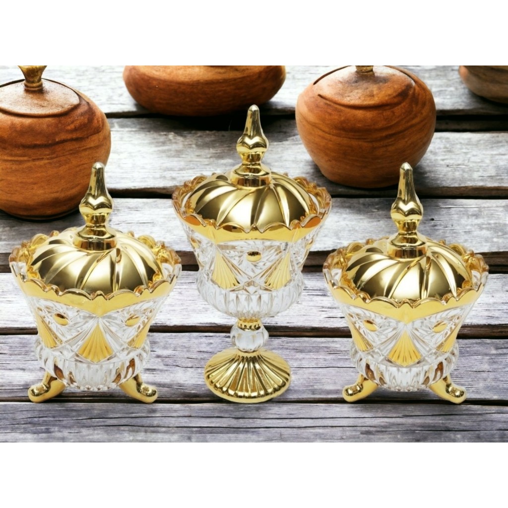 VGC7507 Toples Permen Kaca Ruxana I Toples Kristal Vicenza VGC7507