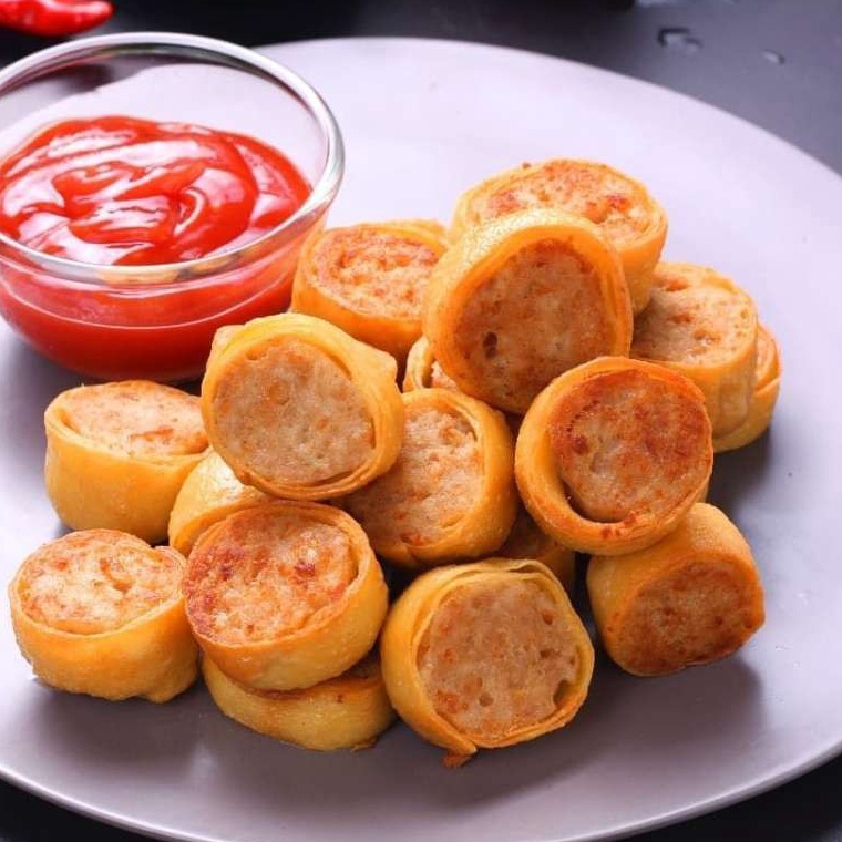 

JPB672 Terbaik Egg Roll Egg Chicken Roll Bento Frozen