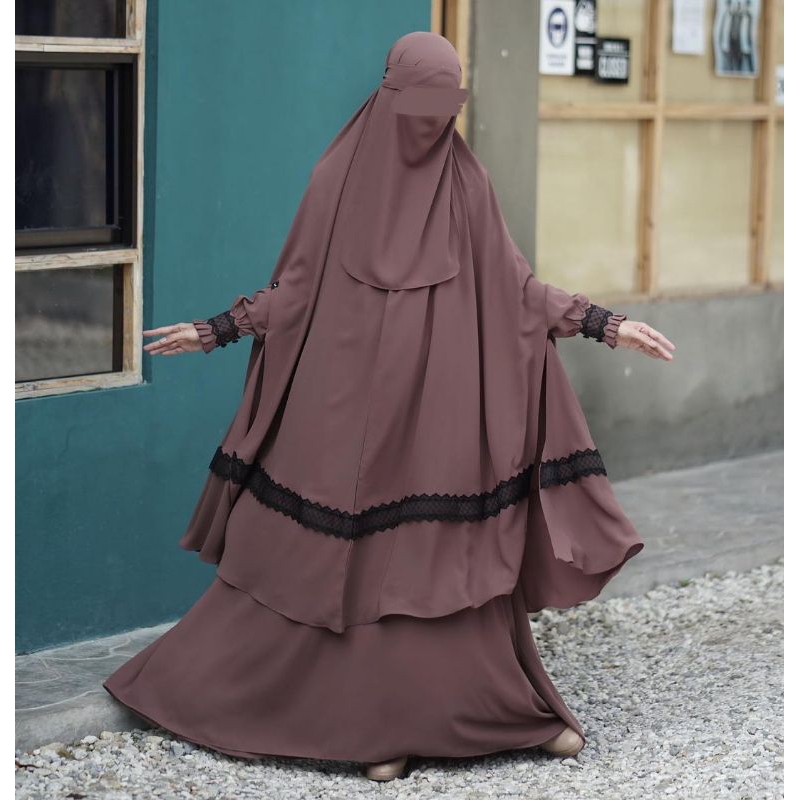 BUNDLING REQUEST Preloved By MyZauhara gamis set (3x pakai)