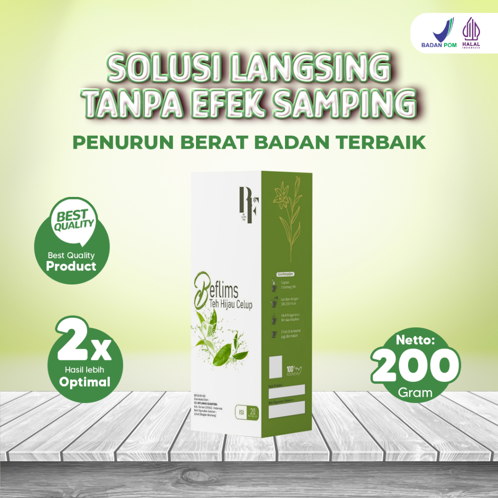 TEH PELANGSING PENURUN BERAT BADAN PELANGSING BADAN BPOM