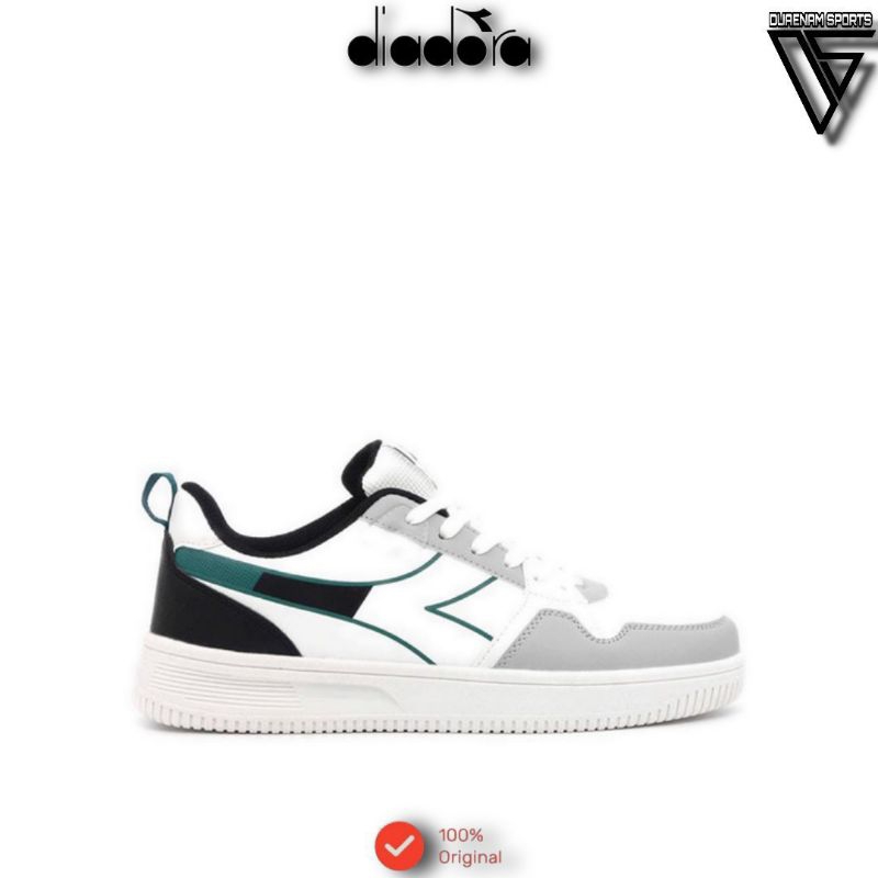 SALE DIADORA KAZUMI MEN'S CASUAL SHOES-WHITE GREEN