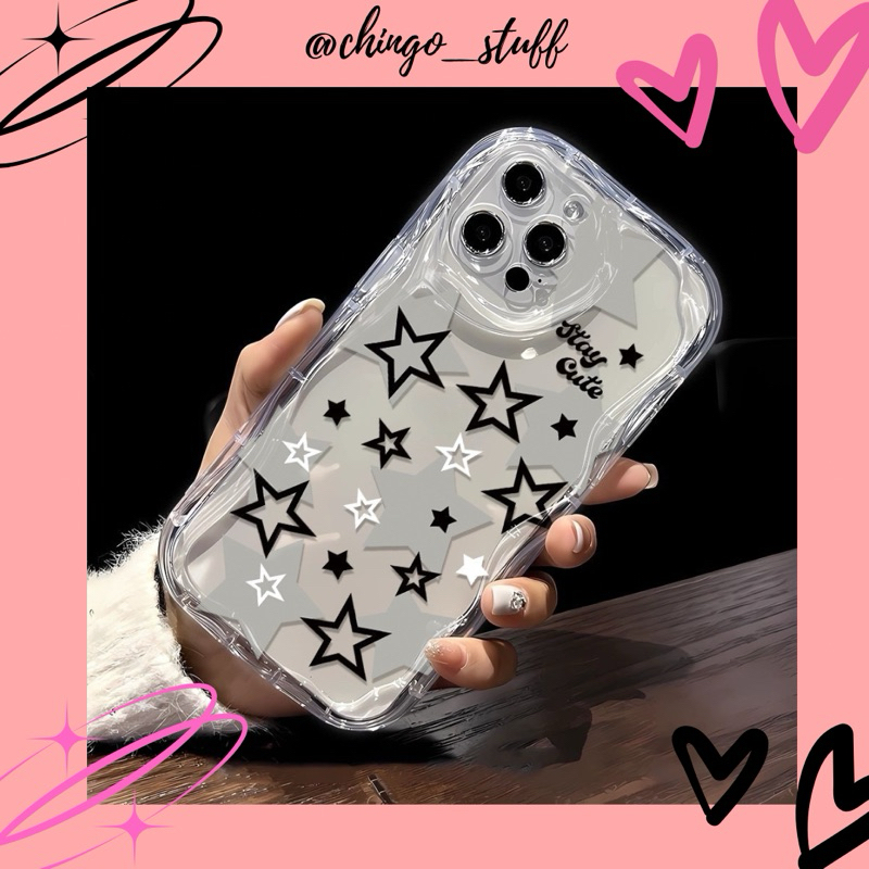 case y2k bintang clear case // case iphone xr