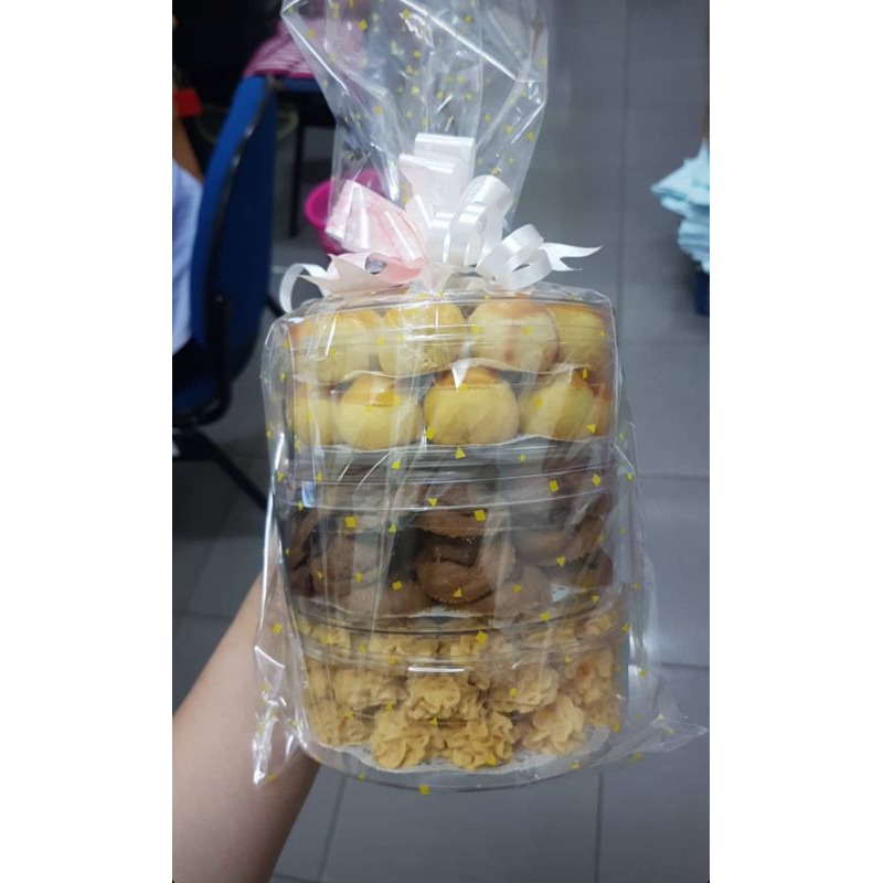 

hampers kue kering 500 gram isi 3
