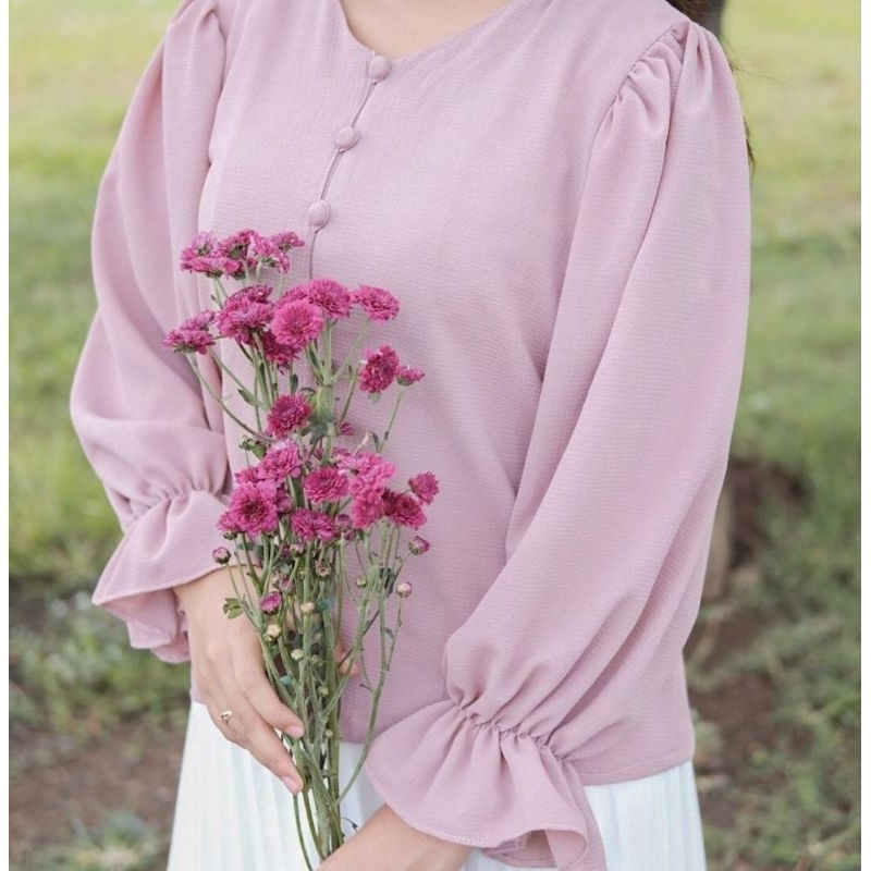 PRELOVED VIORE BLOUSE EDMEE OUTFIT