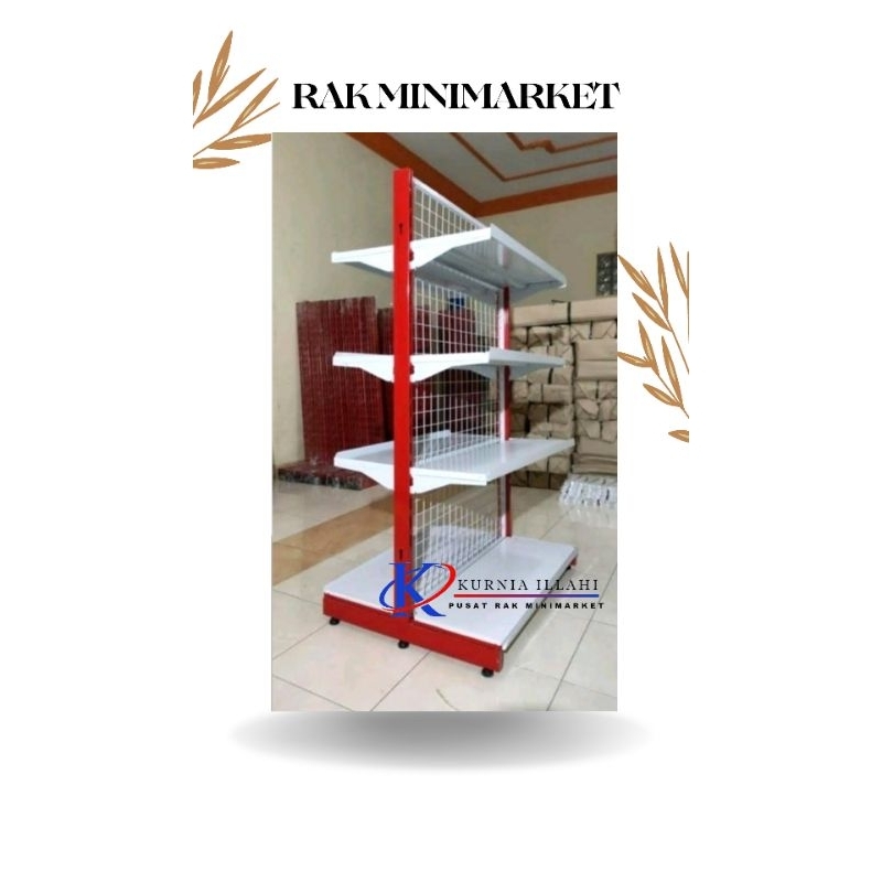 rak minimarket double