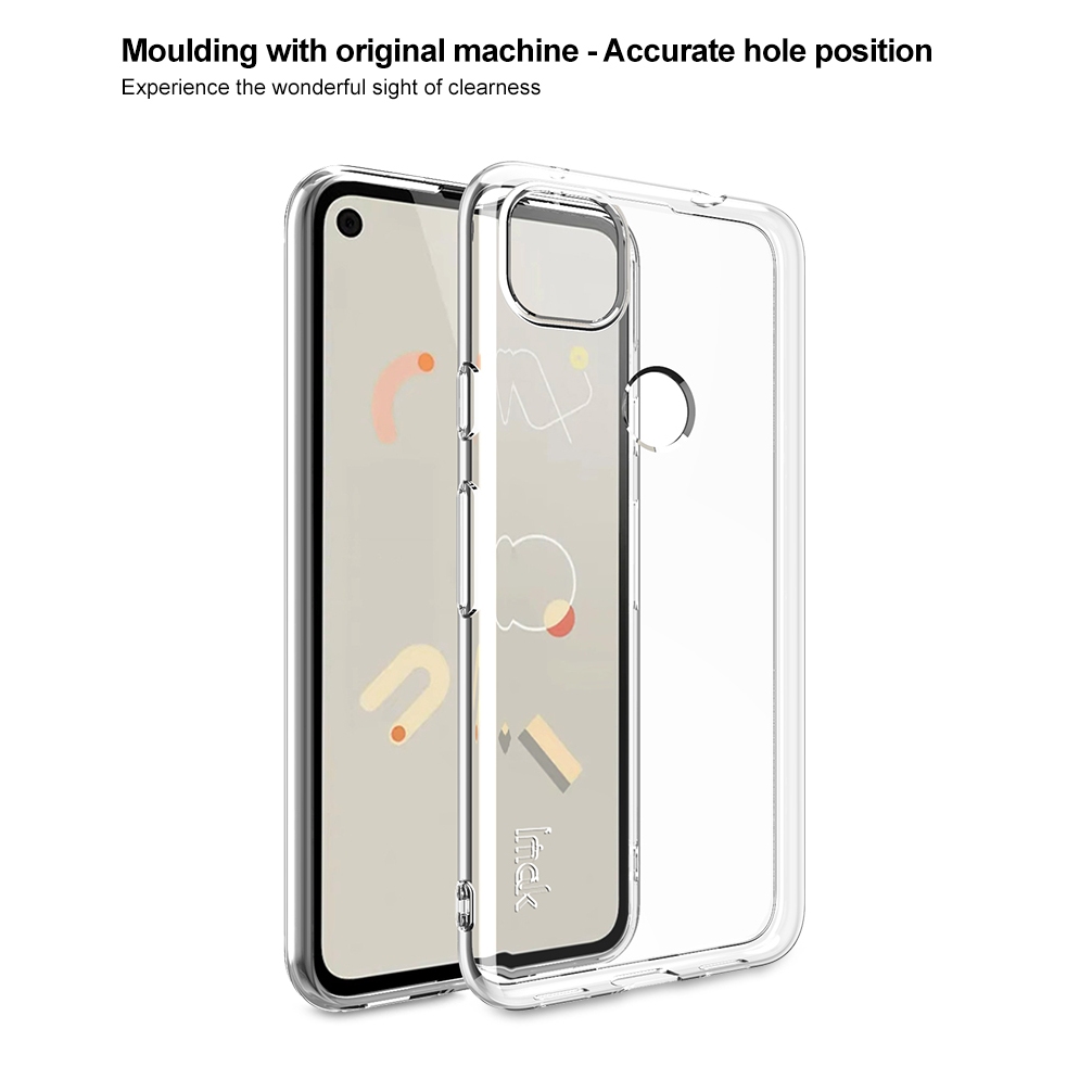 Imak softcase clear untuk pixel 4a 4G