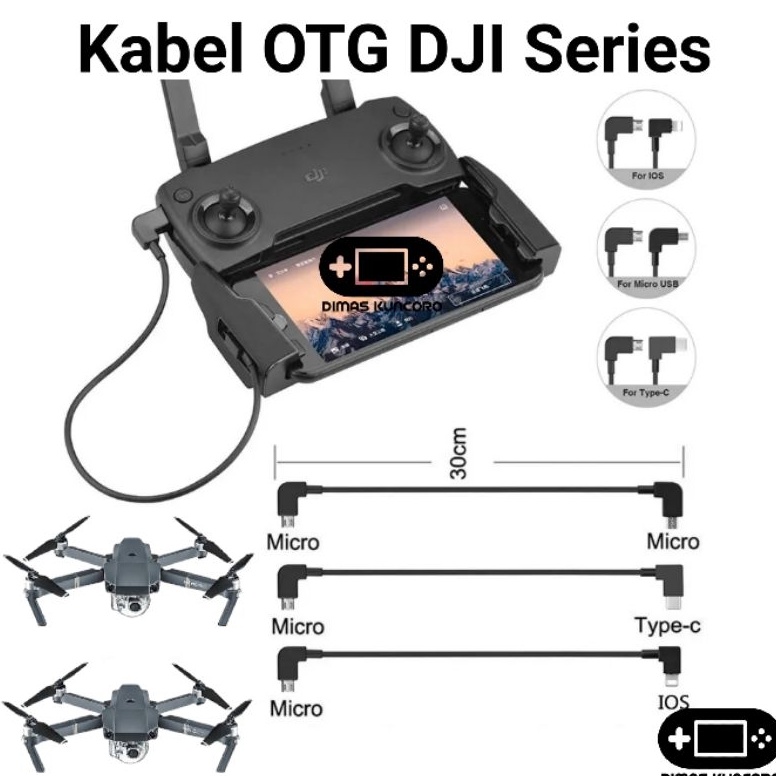 VIRAL Kabel OTG DJI SERIES spark mavic pro platinum air 2 pro cable android type c remote