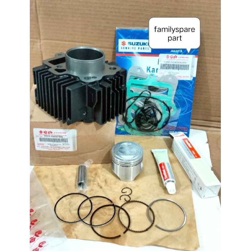BLOK SEHER PISTON KIT SUZUKI SHOGUN 110R/SHOGUN KEBO,SHOGUN 110 OLD.