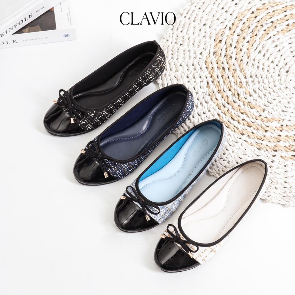 LANGSUNG KIRIM CLAVIO Clarissa Flat Shoes