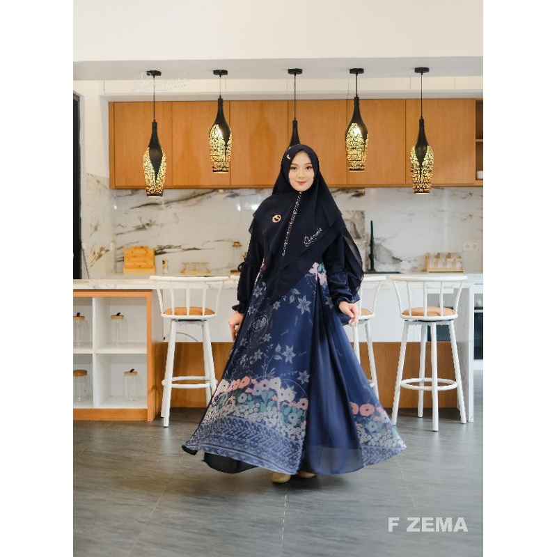 Gamis F ZEMA set syar'i