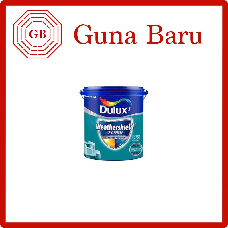 DULUX WEATHERSHIELD FLASH CAT TEMBOK EKSTERIOR