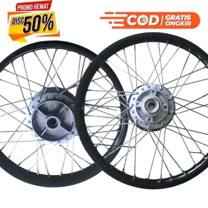 velg jari jari depan belakang kharisma x Supra x lama Revo absolute velg variasi depan belakang khar