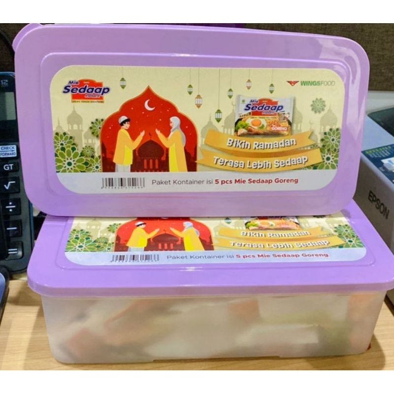 

PAKET PROMO RAMDHAN MIE SEDAP ISI 5 FREE BOX