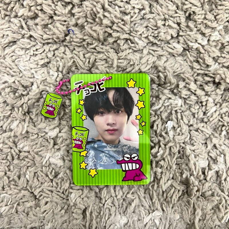 preloved cardholder ( cahol ) l holder chocobi shinchan nct yo dream